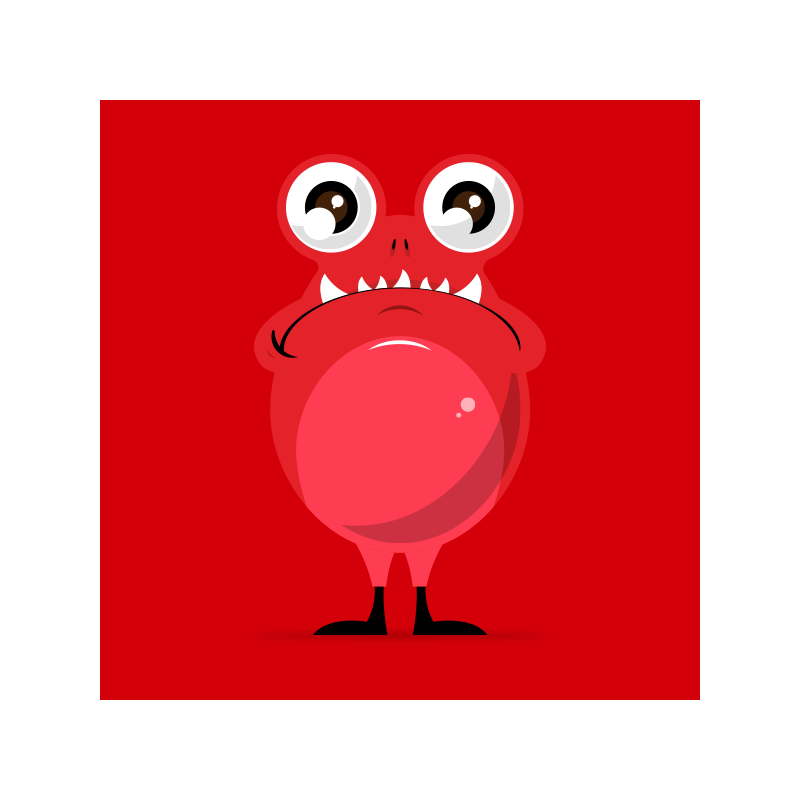 モンスターのアニメーション